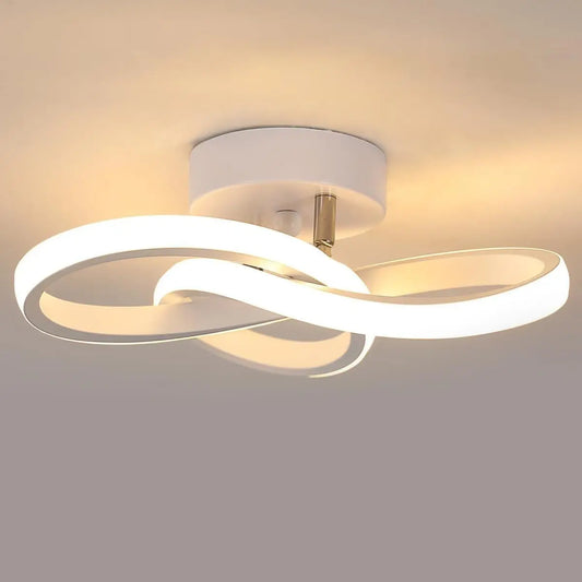 Arden - Plafonnier LED - Style Contemporain Élégant - Luminaire Blanc